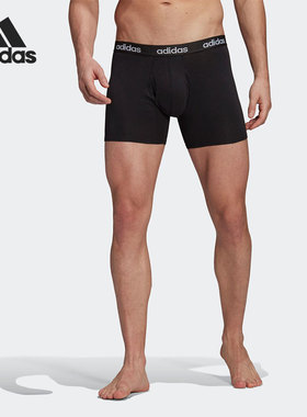 Adidas/阿迪达斯正品新款LINEAR BRIEF 2p男子训练运动内裤GN2072