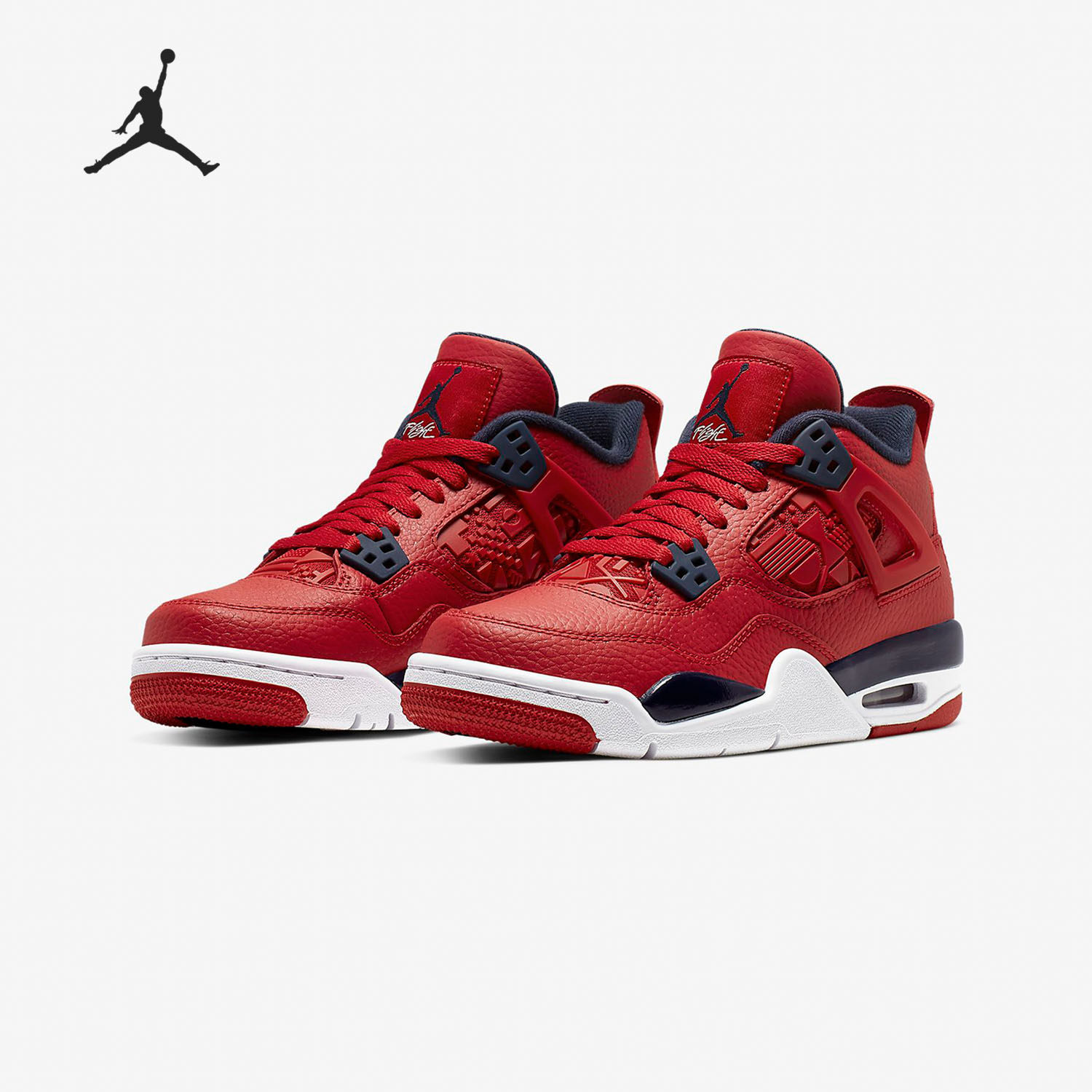 Nike/耐克正品当季新款AIR JORDAN 4 AJ4男大童运动篮球鞋 408452