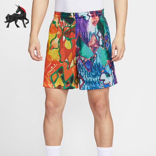 Nike/耐克正品Dri-FIT男士双面穿篮球时尚透气经典短裤HJ4210-010