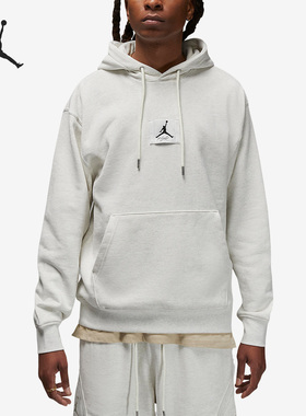Nike/耐克官方正品Jordan 男子字母刺绣抽绳连帽卫衣DQ7339-134