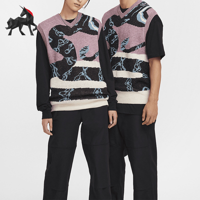 耐克男女休闲针织无袖毛衣