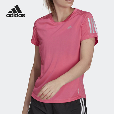 阿迪达斯女士柔软休闲短袖T恤