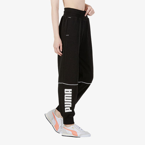 Puma/彪马正品夏新款女子休闲透气舒适宽松运动训练长裤673486-01