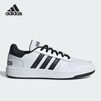 阿迪达斯男女款篮球风休闲板鞋