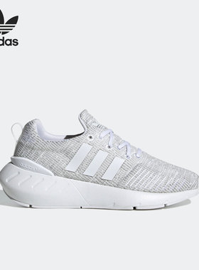 Adidas/阿迪达斯正品三叶草Swift Run 22儿童跑步鞋GW8175