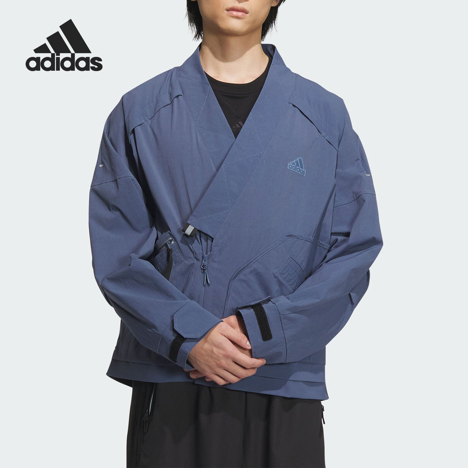 Adidas/阿迪达斯官方正品当季新款男士宽松V领夹克外套IM9069,运动服/休闲服装,运动茄克/外套,淘宝优惠券,粉丝福利购,淘宝优惠卷