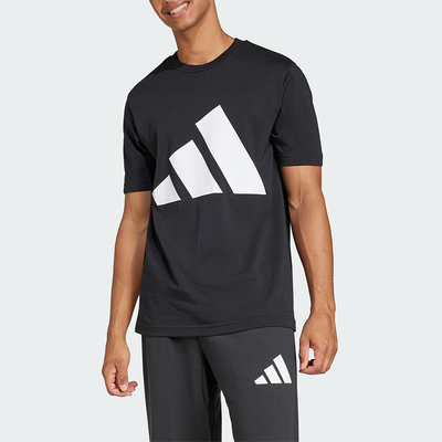 Adidas/阿迪达斯正品夏季新款男士经典透气休闲圆领短袖T恤JE8945