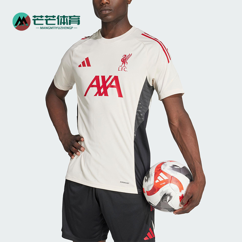 Adidas/阿迪达斯正品利物浦男士圆领足球运动透气短袖球衣JV6574