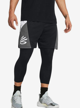 UA/安德玛正品Curry Splash男士透气篮球训练运动短裤1380327-002