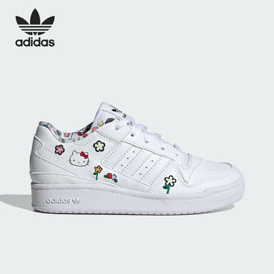 阿迪达斯三叶草儿童运动休闲鞋