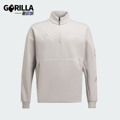 Adidas/阿迪达斯正品2026春季款男士耐穿连帽休闲日常卫衣JW3477