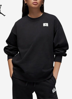 Nike/耐克官方正品Air Jordan女子运动加绒保暖卫衣DQ4600-010