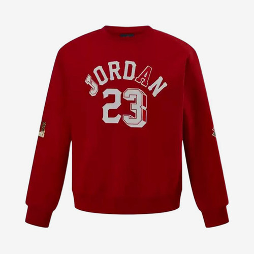 Nike/耐克正品JORDAN套头卫衣新款儿童红白色卫衣II0272-687