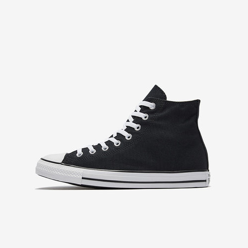 Converse匡威 all star经典高帮纯色男女黑白鞋休闲帆布鞋165694C