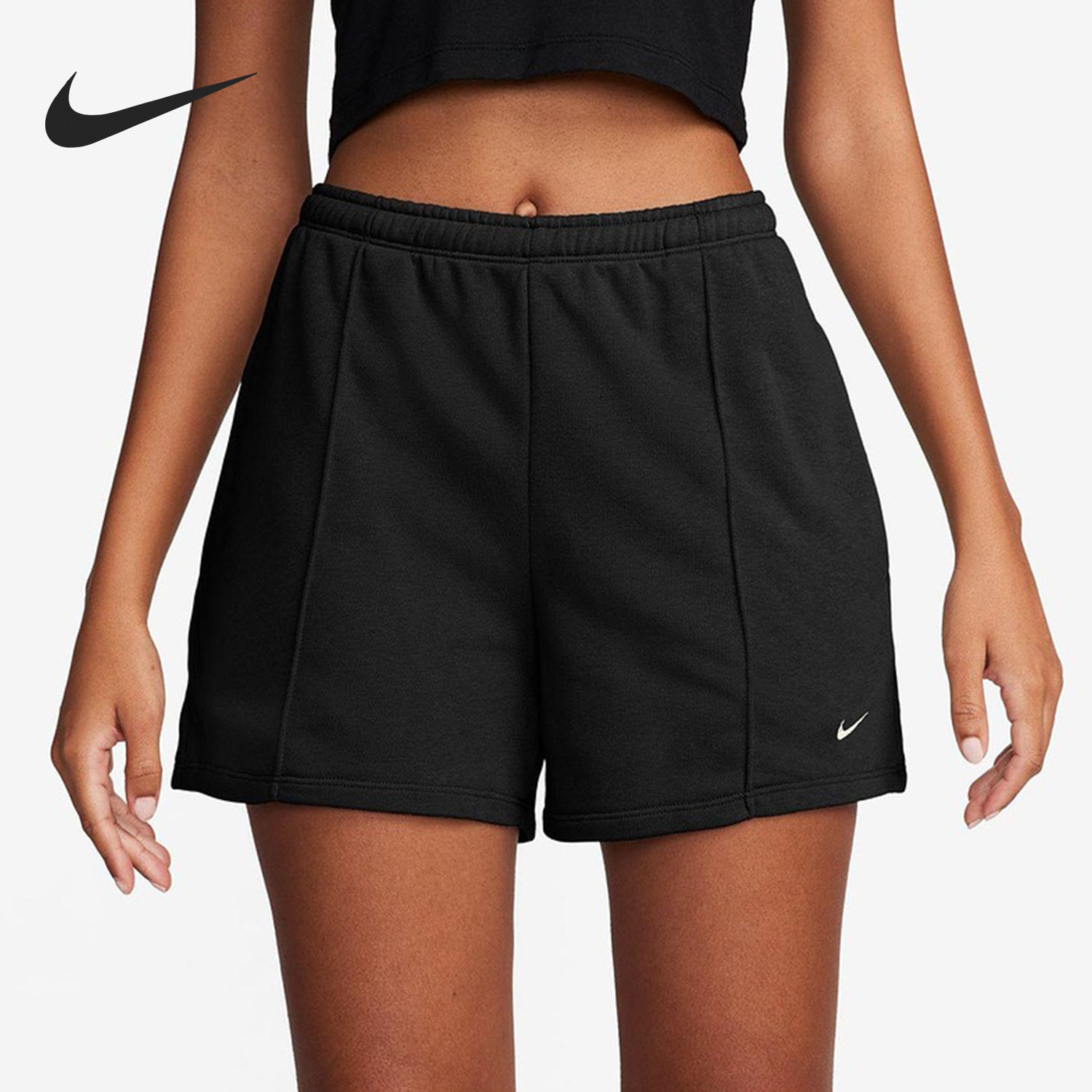 Nike/耐克正品CHLL FT MR 4IN 女士运动训练短裤HF6941-010 - 实物图