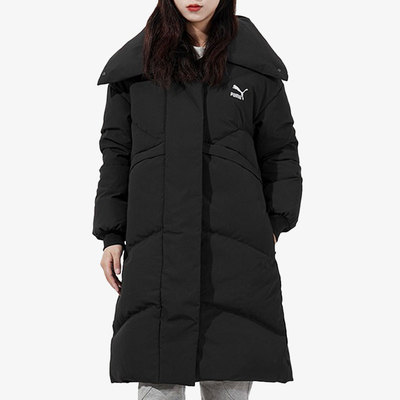 Puma/彪马正品当季新款女子运动保暖中长款羽绒服846601-01