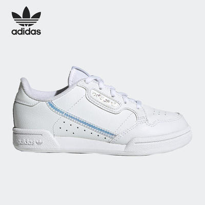 阿迪达斯儿童耐磨减震休闲板鞋