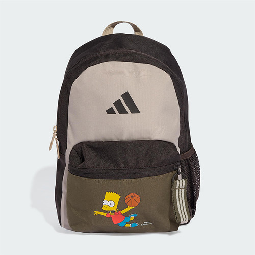 Adidas/阿迪达斯正品2025新款儿童时尚经典休闲图案双肩包JM4467