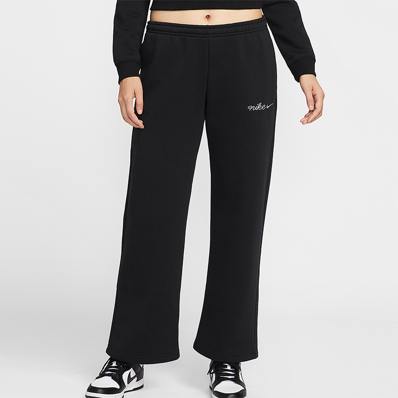 Nike/耐克正品Phoenix Fleece女士针织加绒直筒运动裤IM7499-010