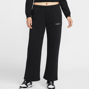 IM7499 Nike Fleece女士针织加绒直筒运动裤 Phoenix 010 耐克正品