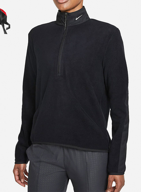 Nike/耐克正品运动女士半拉链高尔夫经典运动卫衣外套DA3237-010