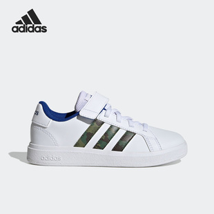 兒童運(yùn)動(dòng)休閑低幫透氣板鞋 Adidas 阿迪達(dá)斯正品 新款 GV6809