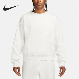 Nike/耐克官方正品新款圆领男子休闲宽松针织套头卫衣DA0318-030