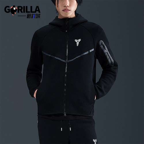 Nike/耐克正品Tech Fleece男士运动针织连帽户外外套IB2714-010