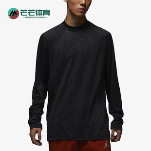 Nike/耐克正品JORDAN男士时尚运动宽松圆领经典长袖T恤FD8124-022