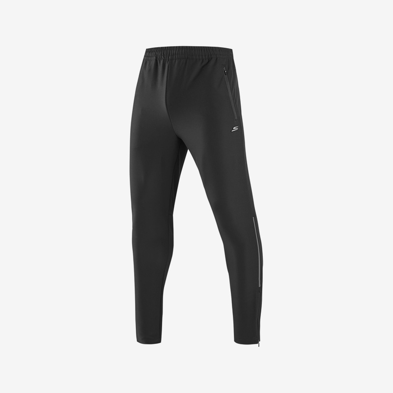 Skechers/斯凯奇正品新款男子运动透气休闲健身训练梭织长裤