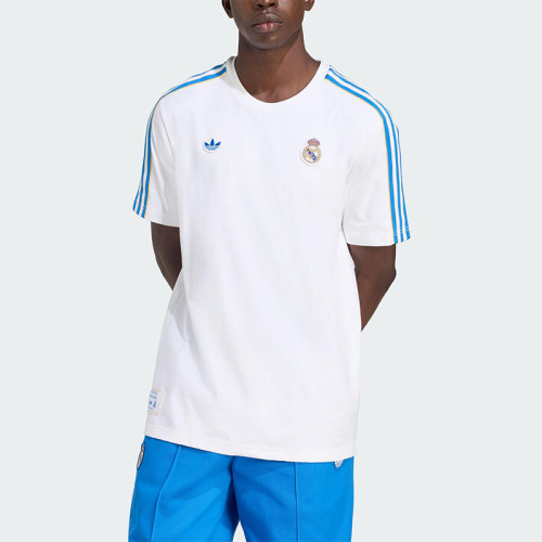Adidas/阿迪达斯正品三叶草男透气宽松比赛足球运动短袖T恤JN3064