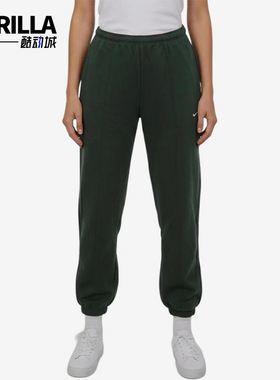 Nike/耐克正品NSWCHLFTJGR新款女深绿色经典运动休闲裤IF0233-323