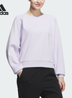 Adidas/阿迪达斯官方正品 RCO CREW女士运动休闲圆领卫衣套IP7089