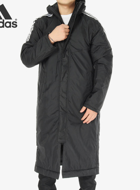 Adidas/阿迪达斯 冬季新款男子长款保暖休闲运动棉服 CZ0622