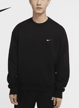 Nike/耐克正品刺绣Logo四色经典休闲男子圆领套头卫衣DA0318-010