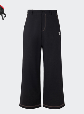 Adidas/阿迪达斯正品三叶草宽松男士阔腿运动长裤IY5376 IY5377