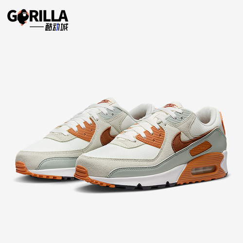 Nike/耐克正品Air Max 90男士运动训练气垫耐磨跑步鞋FN6958-100