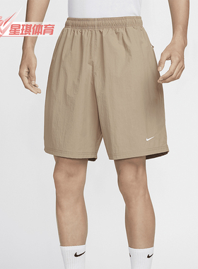 Nike/耐克正品Solo Swoosh男士宽松系带梭织短裤DX0750-247