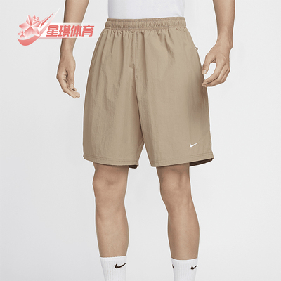 耐克男士宽松系带梭织运动短裤