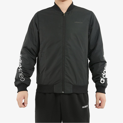 阿迪达斯男子立领运动棉服