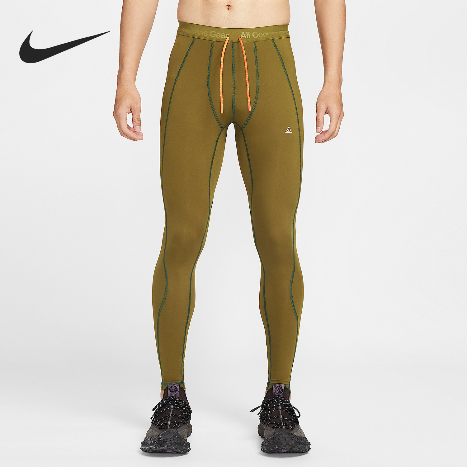 Nike/耐克官方正品2026春季款男士紧身透气九分长裤IO0215-368