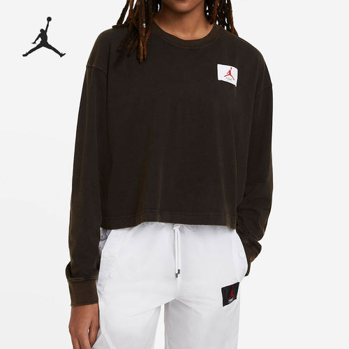 Nike/耐克正品新款 JORDAN ESSENTIAL 女子长袖T恤CW6454-511