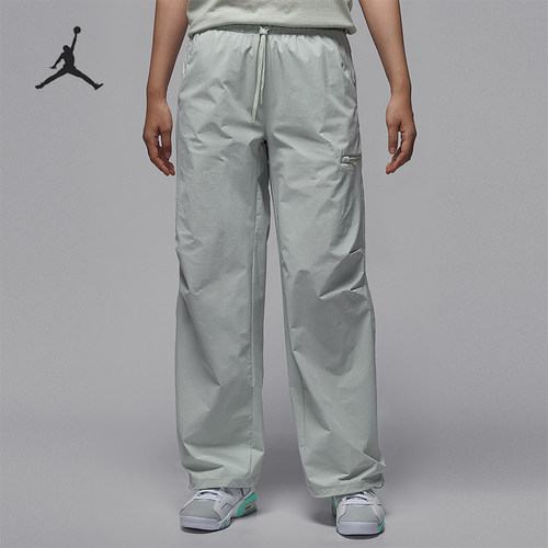 Nike/耐克正品JORDAN女士休闲防晒梭织宽松透气长裤HQ8893-034