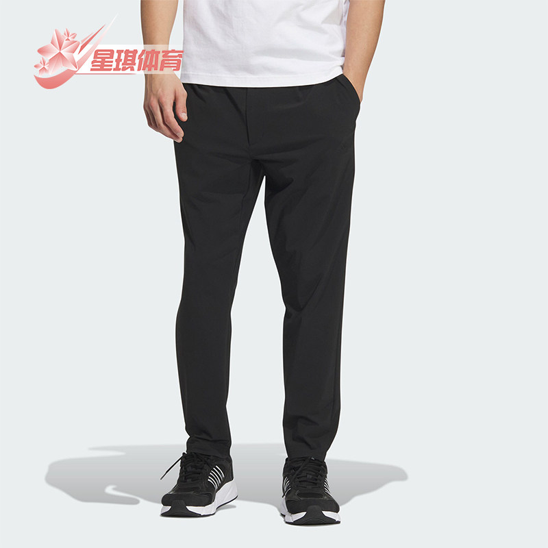 阿迪达斯男士凉感休闲九分裤