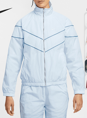 Nike/耐克正品Windrunner女士宽松防晒经典梭织夹克FV6305-423