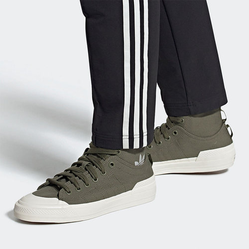 Adidas/阿迪达斯正品三叶草NIZZA HI 高帮男女同款运动板鞋GZ8833