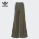 三叶草女士复古条纹宽松运动长裤 Adidas 阿迪达斯正品 JM9272