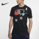 耐克正品 2025秋季 男士 Nike 印花透气篮球运动T恤CK1180 010