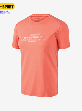 Skechers/斯凯奇正品夏季女子针织舒适透气运动健身短袖P223W014