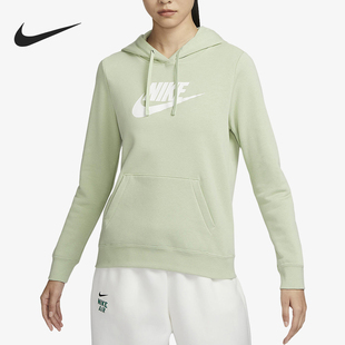 女士连帽套头印花卫衣DQ5776 Nike 款 2025冬季 343 耐克官方正品